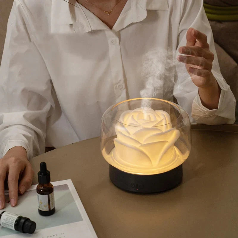 Stylish Diffuser with Soothing LED & Scent Release