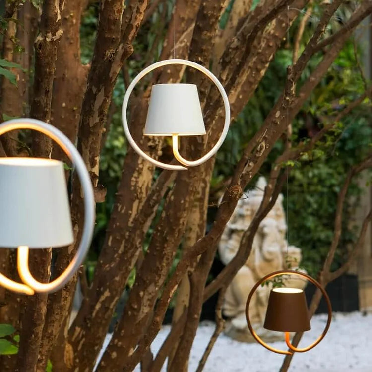 Rechargeable LED Pendant Lamp for Indoor and Outdoor Hanging Lights