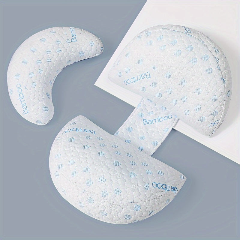 Ergonomic Pregnancy Pillow for Back and Leg Support