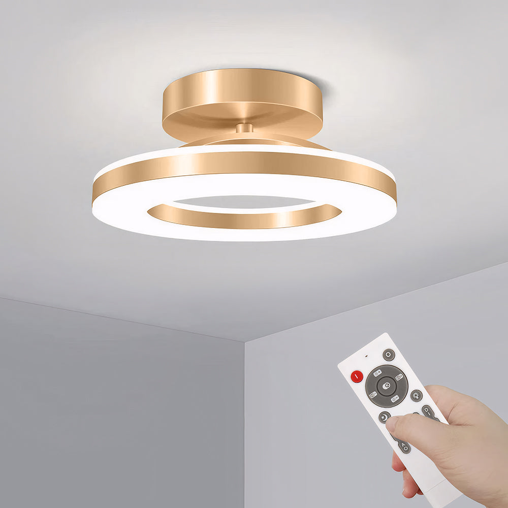 Modern Round LED Ceiling Light for Stylish Hallways