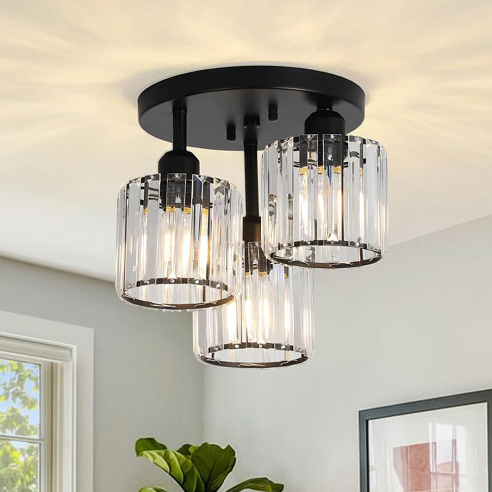 Elegant Prism Flush Mount Ceiling Light