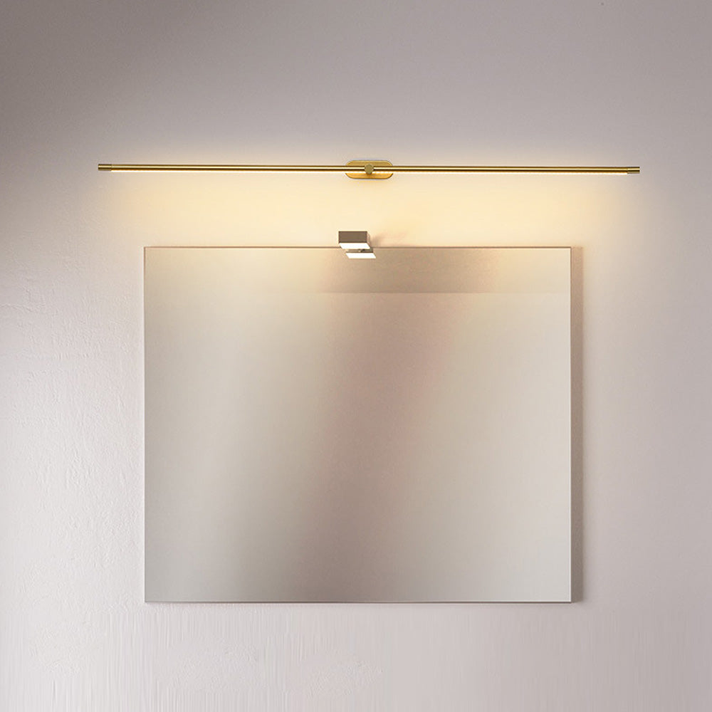 Sleek Brushed Bathroom Wall Lights
