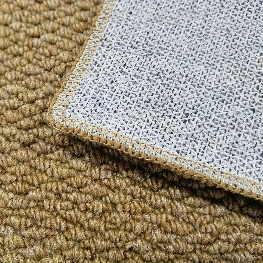 Jute-Look Door Mat – Soft, Absorbent, and Easy to Clean, Ideal for Indoor and Outdoor Use