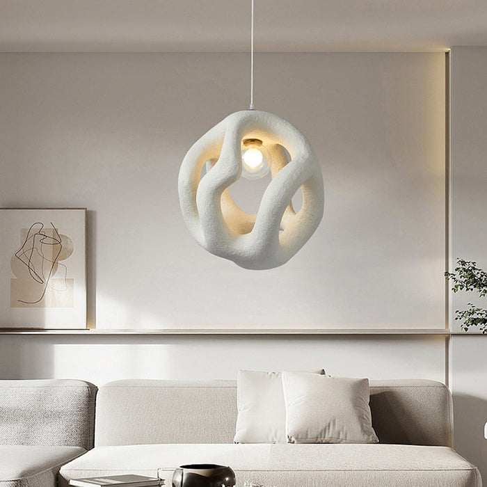 Wabi Sabi Pendant Light – Modern Asymmetrical Hanging Lamp in Minimalist Design