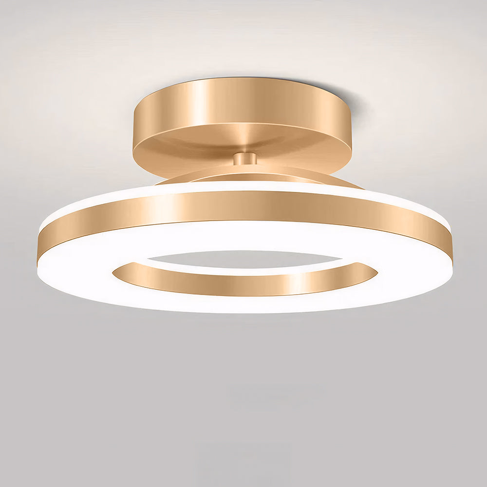 Modern Round LED Ceiling Light for Stylish Hallways