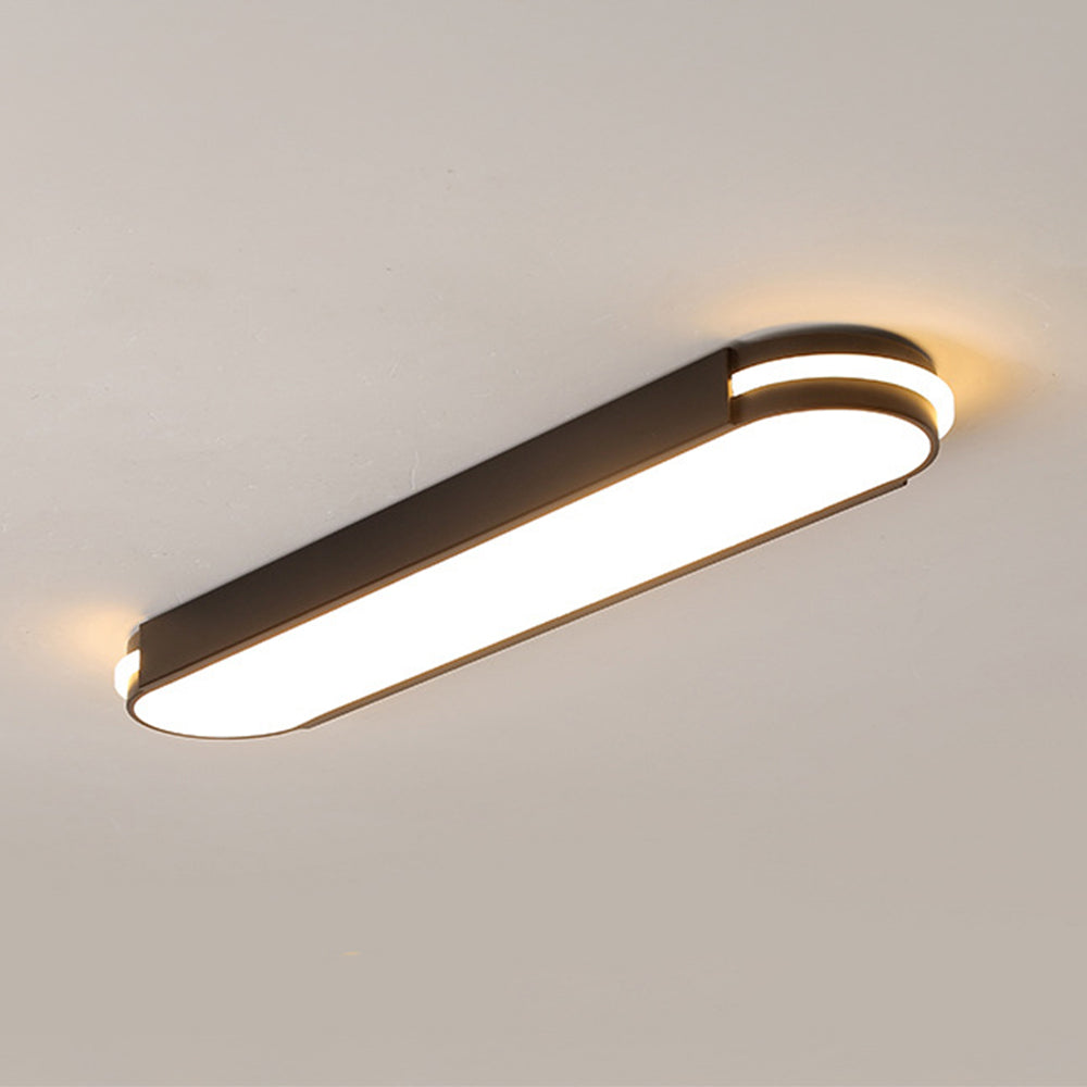 Industrial-Inspired Flush Mount LED Ceiling Lights