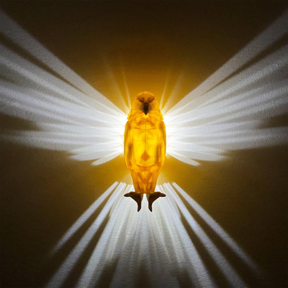 Modern Wing Silhouette Wall Lights