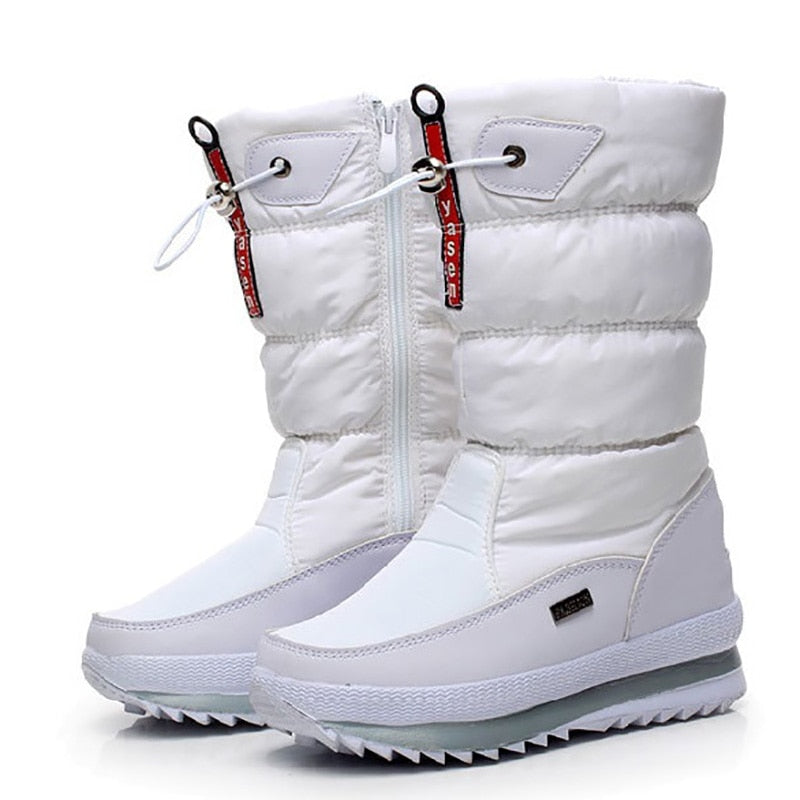 Women's Warm Winter Boots | Zip Up