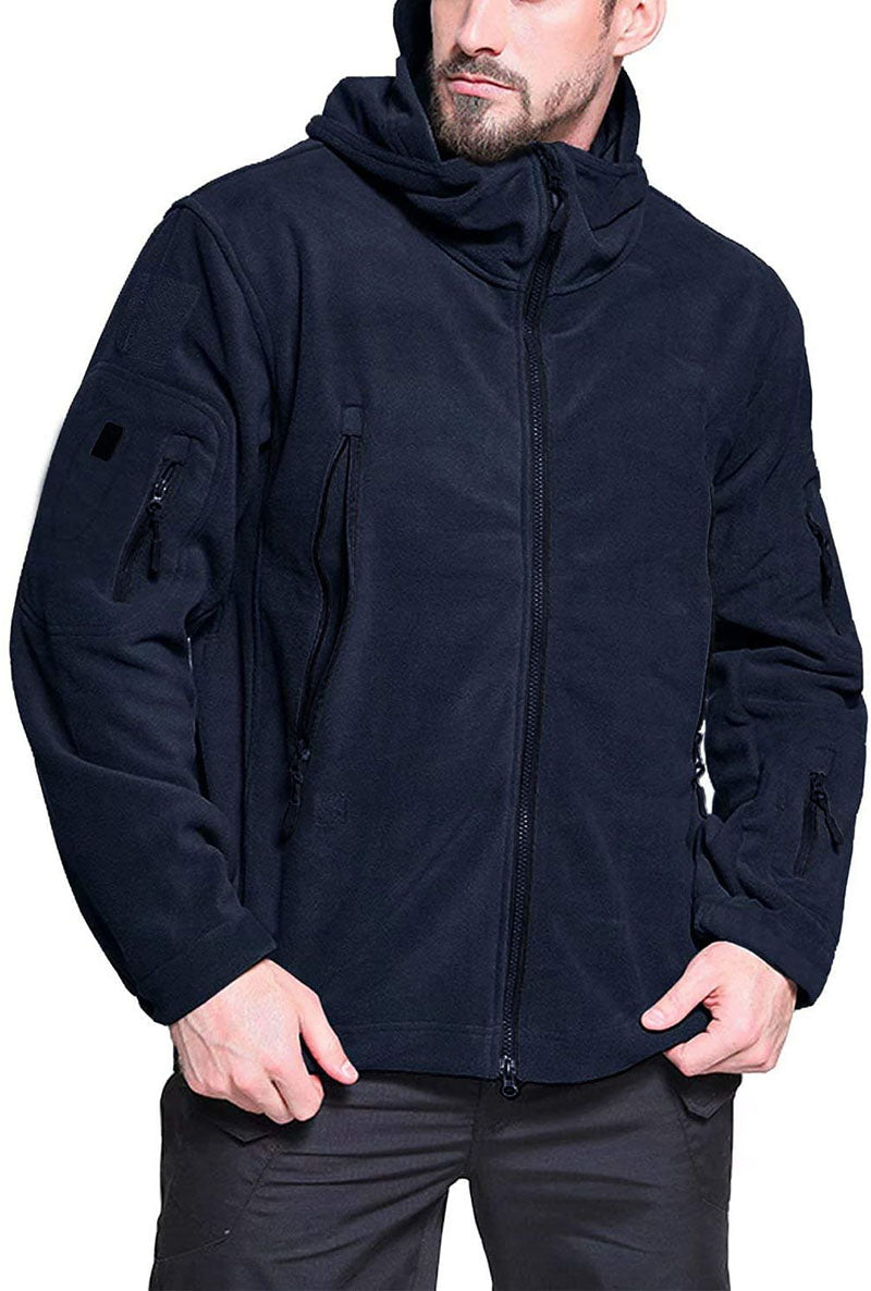 Men's Winter Multiple Pocket Jacket | Hooded
