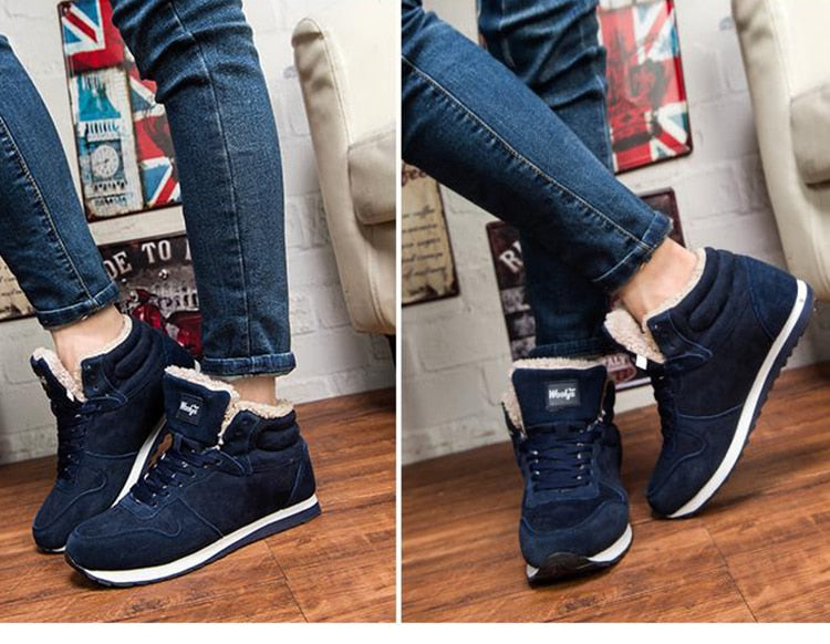 Men's Winter Warm Boots | Lace Up