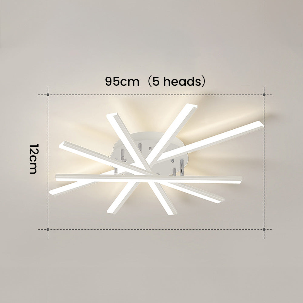 Sleek Nordic-Inspired LED Ceiling Light