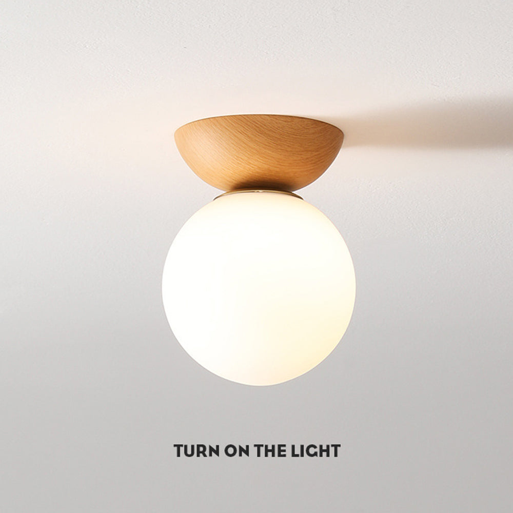 Scandinavian-Inspired Flush Mount Ceiling Lights