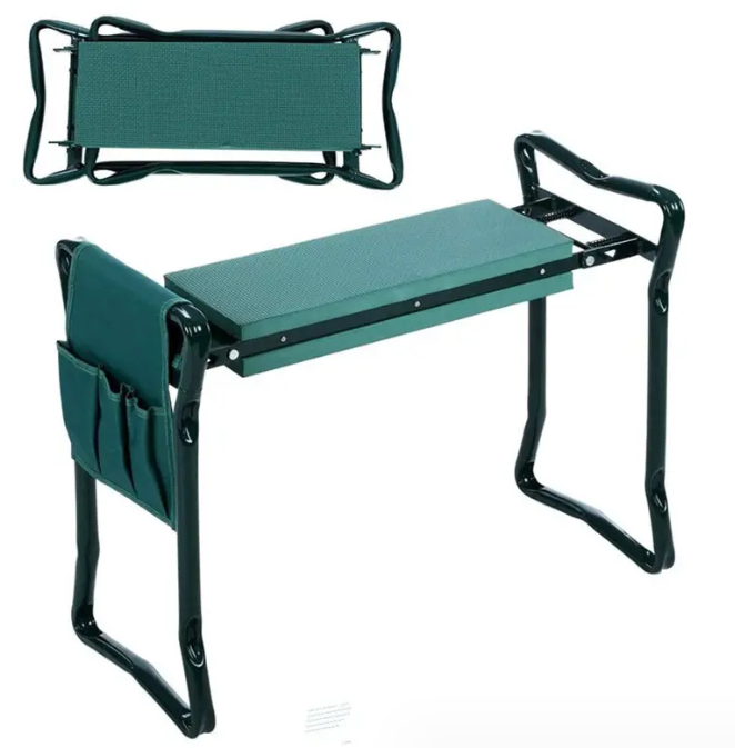 All-in-One Foldable Seat & Tool Tote