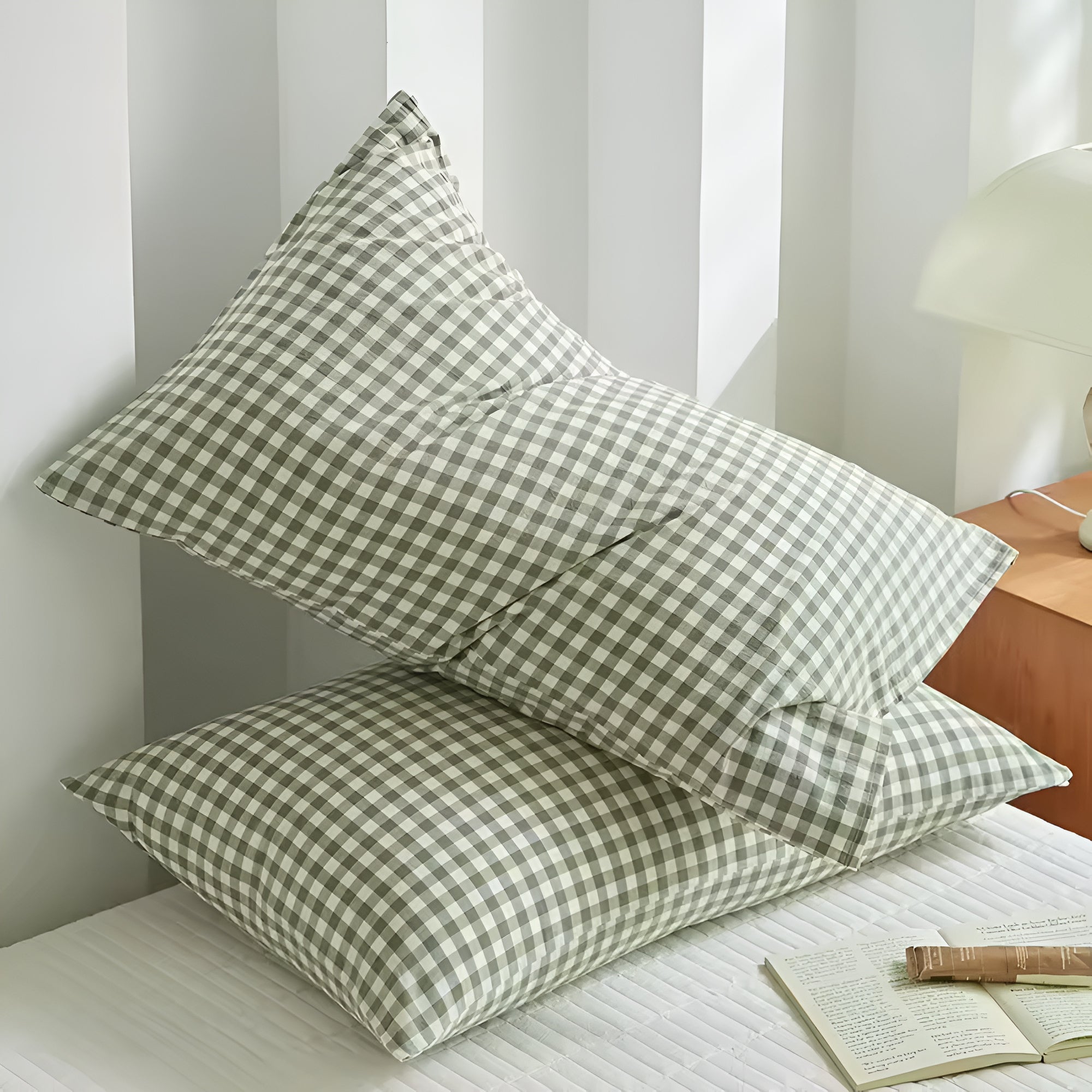 Cozy & Soft Touch Checkered Pillowcase