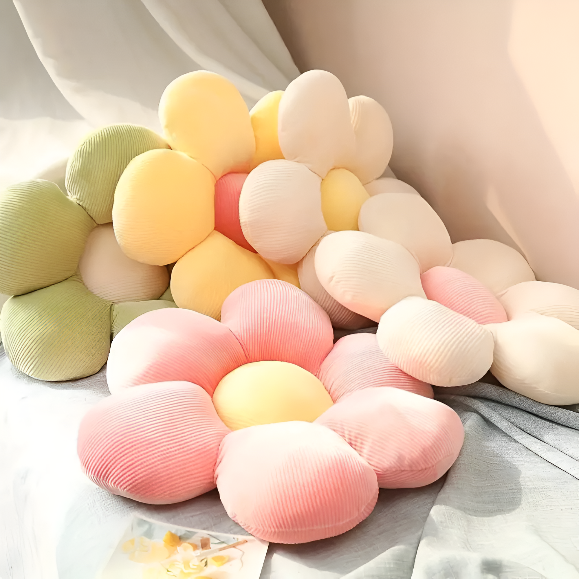 Floral Shaped Floor Pillow