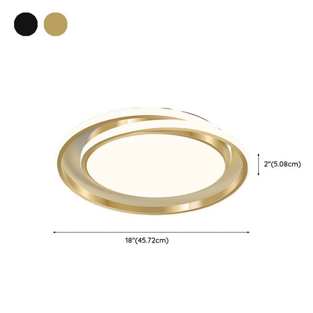 Duo Ring LED Ceiling Light Fixture