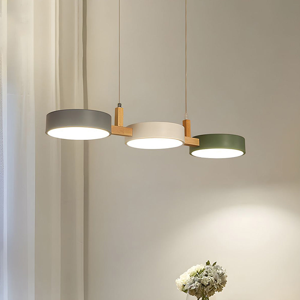 Sleek Geometry Multi-Pendant Light