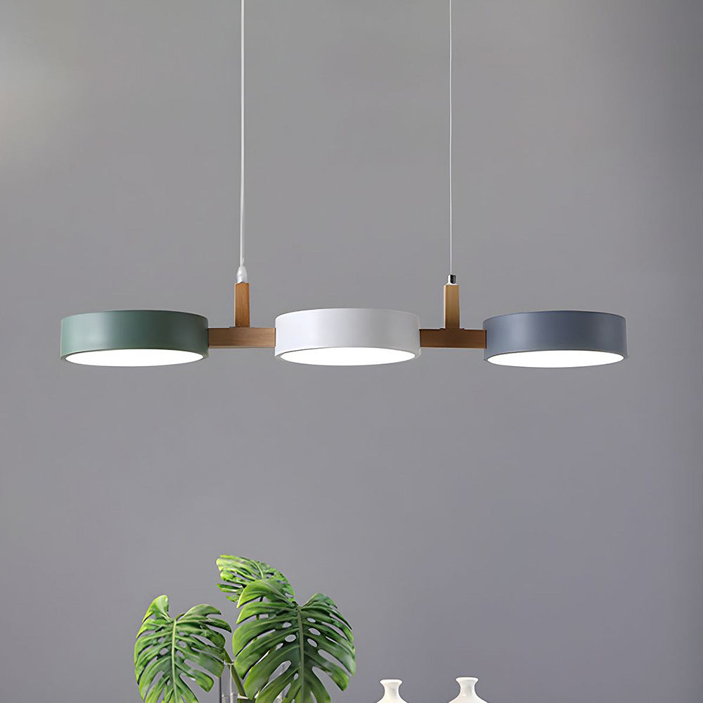 Sleek Geometry Multi-Pendant Light