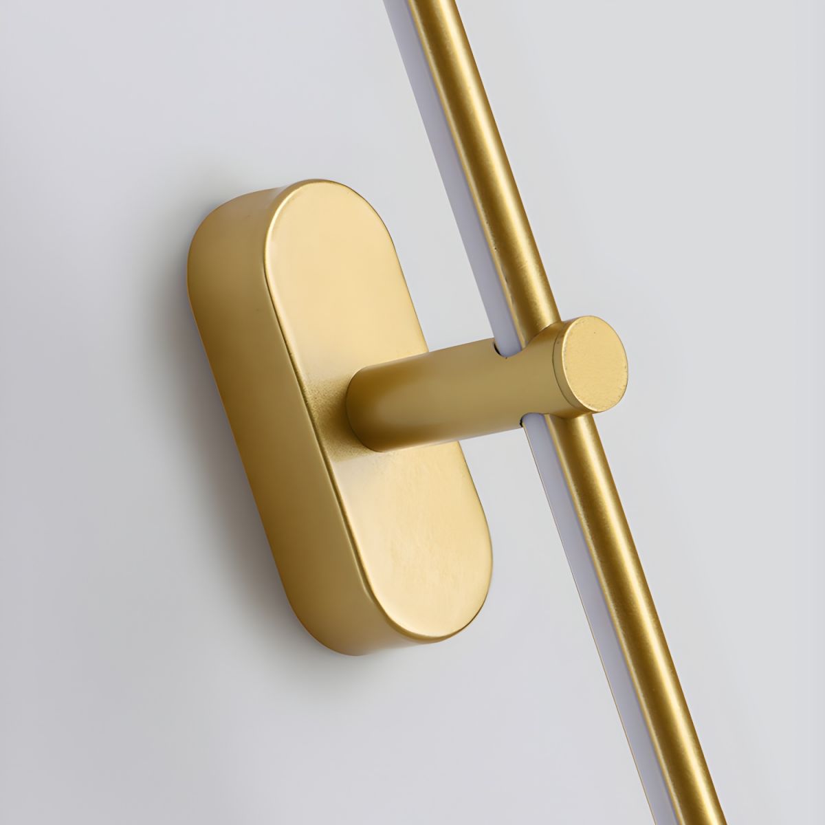 Sleek Brushed Bathroom Wall Lights