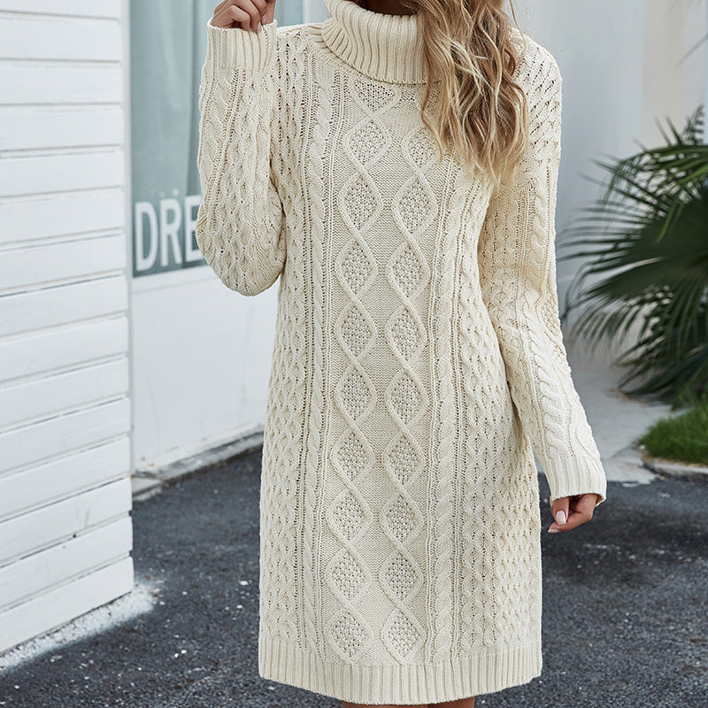Women's Textured Knitted Dress | Mini