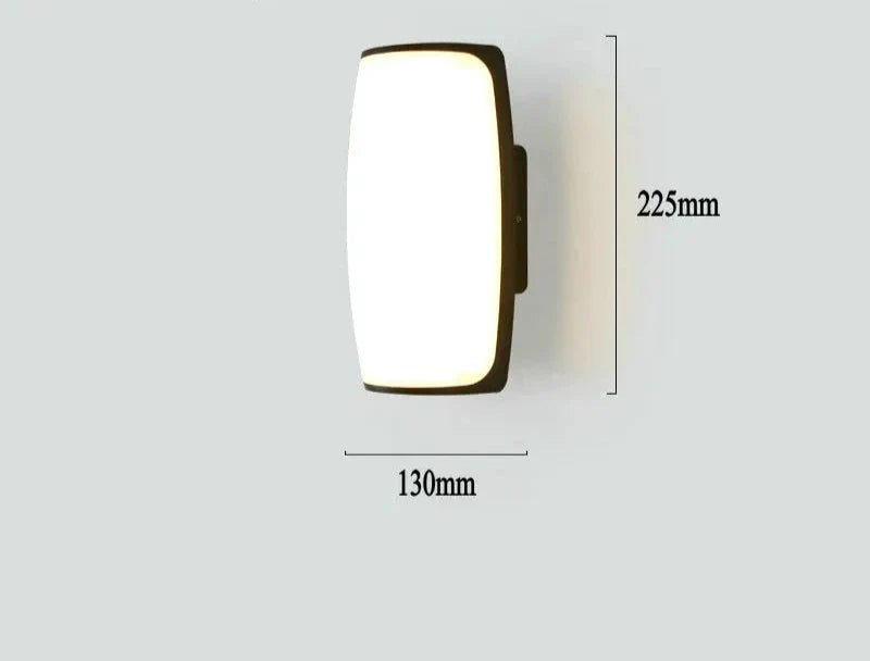 Waterproof LED Wall Light for Outdoors – Energy-Efficient Lighting for Garden and Terrace