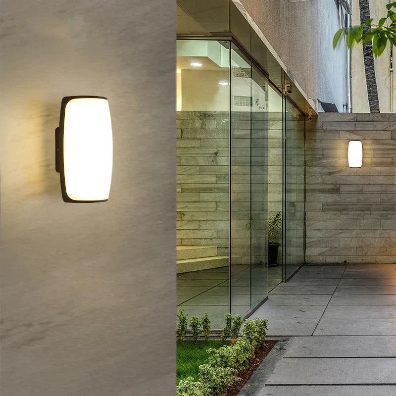 Waterproof LED Wall Light for Outdoors – Energy-Efficient Lighting for Garden and Terrace