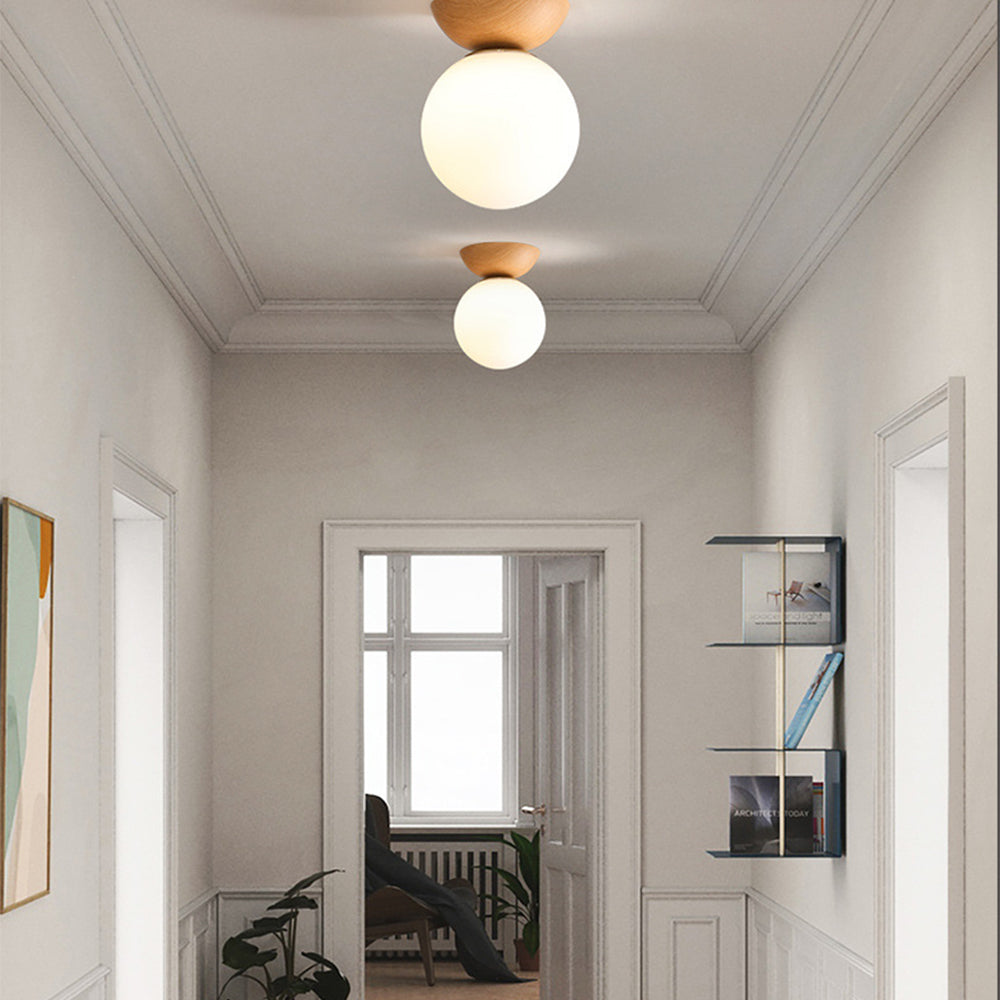 Scandinavian-Inspired Flush Mount Ceiling Lights