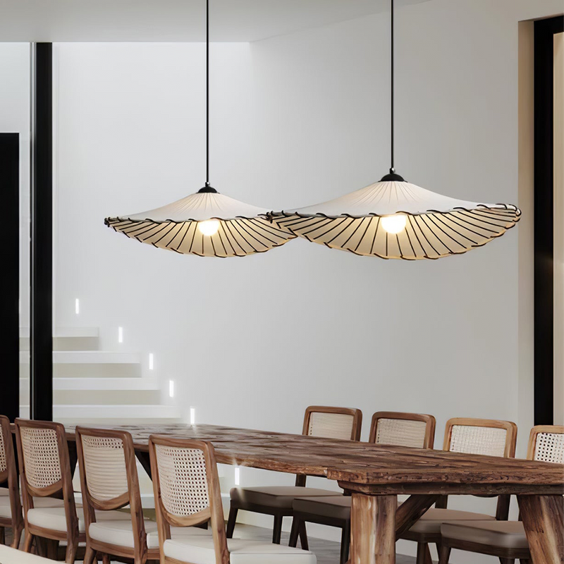 Lotus-Inspired Pendant Lights