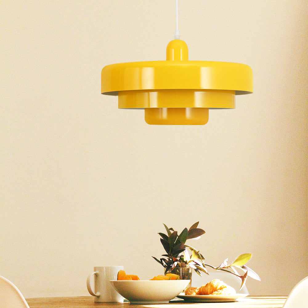 Retro Pendant Light with a Creative Twist