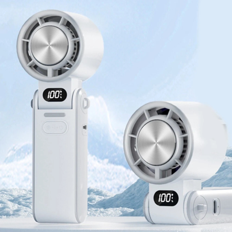 Mini Handheld Foldable & Rechargeable Cooling Fan