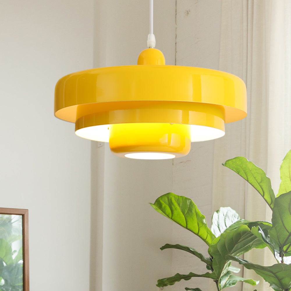 Retro Pendant Light with a Creative Twist