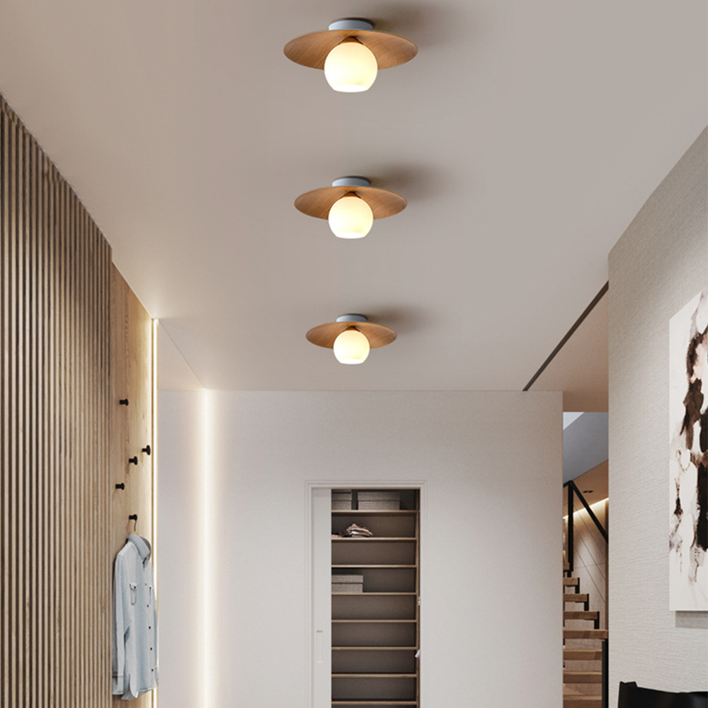Sleek Contemporary Ceiling Light for Entryways & Foyers
