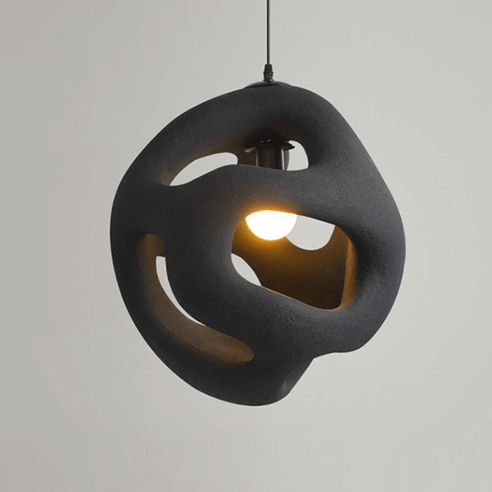 Wabi Sabi Pendant Light – Modern Asymmetrical Hanging Lamp in Minimalist Design