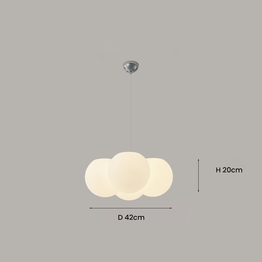 Cozy Cloud-Inspired LED Ceiling Lights