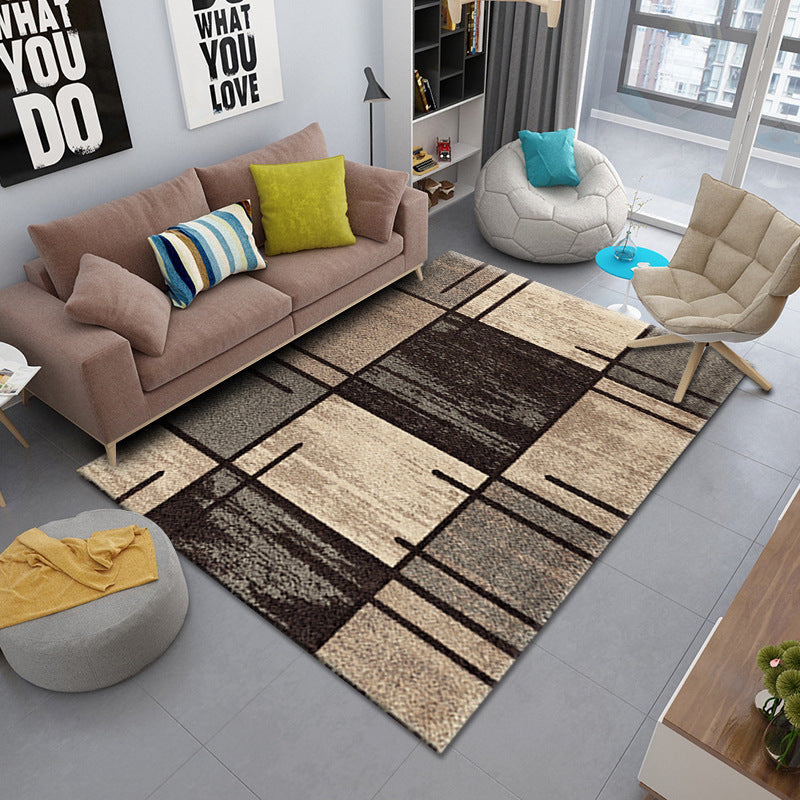 Modern Non-Slip Living Room Rug – High-Quality Rug for Cozy Living