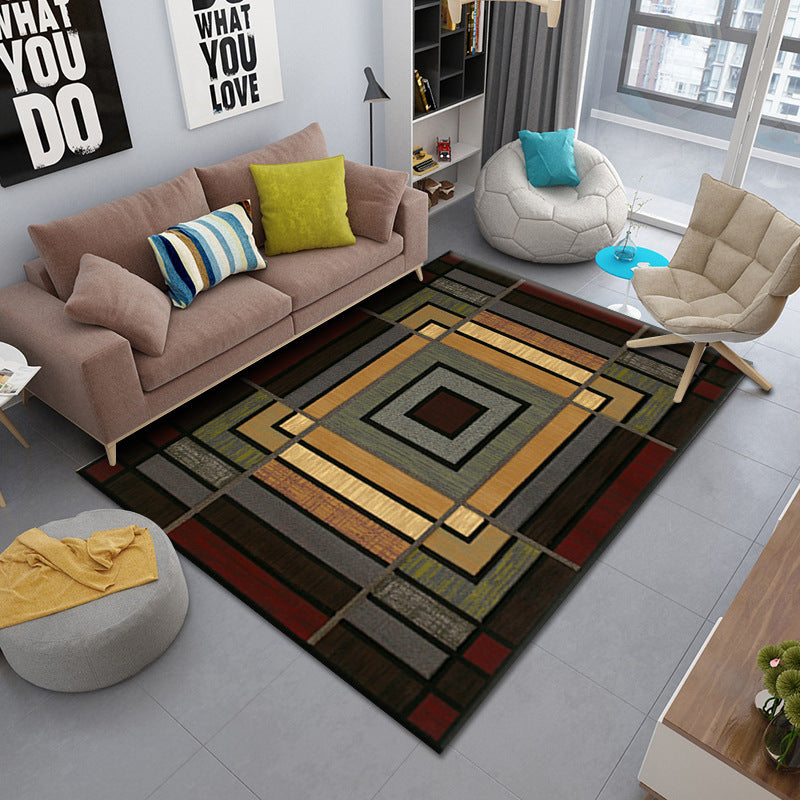 Modern Non-Slip Living Room Rug – High-Quality Rug for Cozy Living