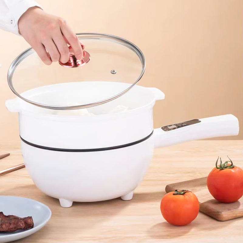 Multifunctional Electric Pan – Ideal for Frying, Cooking, and Steaming, Energy-Saving and Easy to Clean