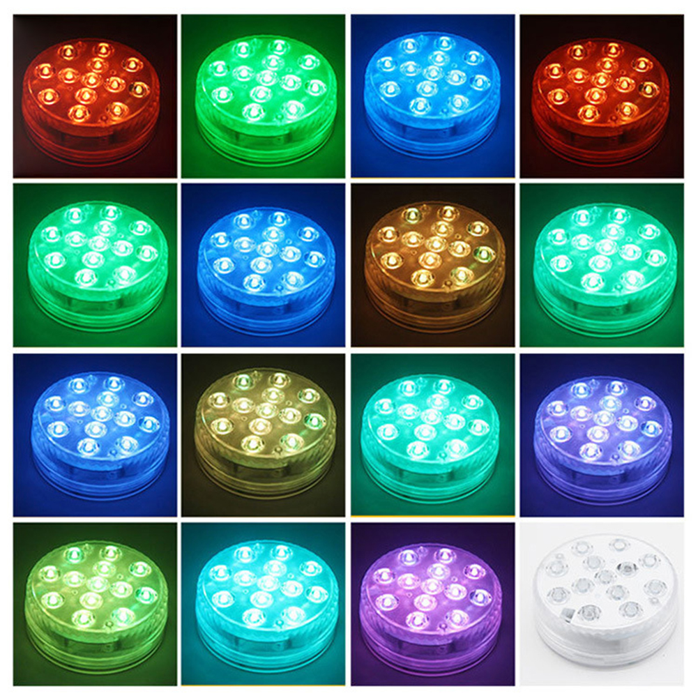 Remote-Controlled Submersible LED Lights