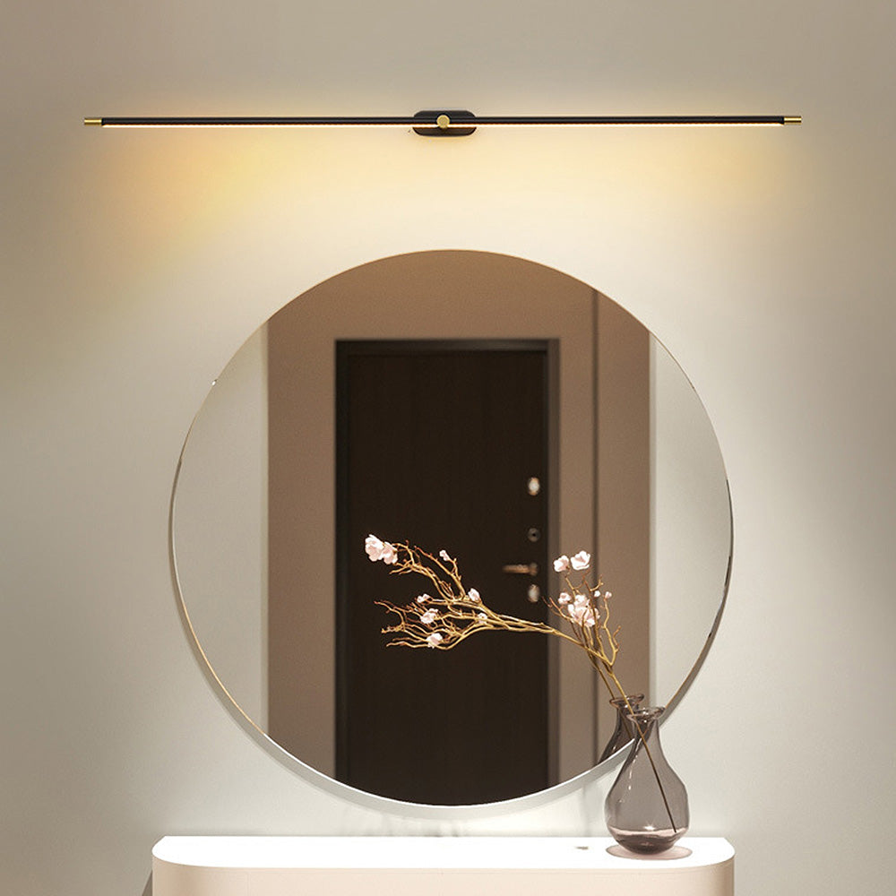 Sleek Brushed Bathroom Wall Lights