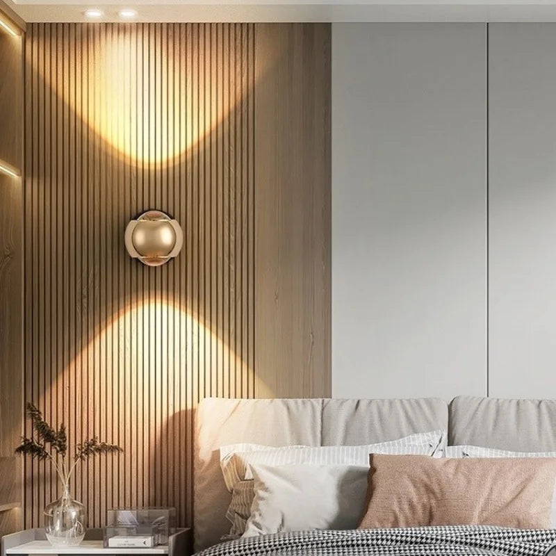 180° Rotatable LED Wall Light in Modern Design – Adjustable Wall Lamp for Bedroom & Living Room