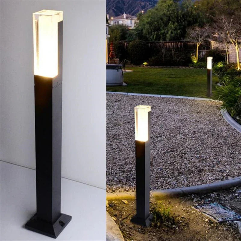 Modern Garden Lamp Made of Aluminium - Weatherproof LED Outdoor Lighting