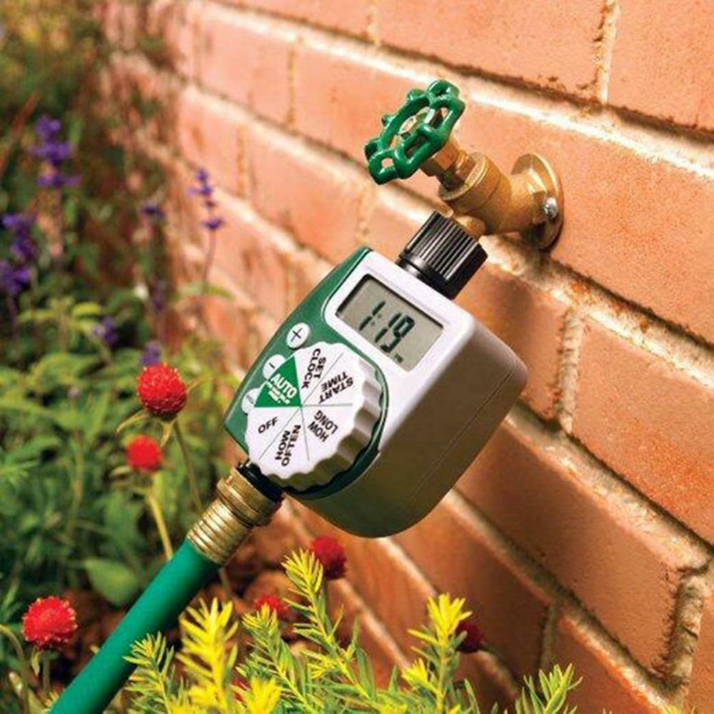 Smart LCD-Controlled Automatic Faucet Irrigation