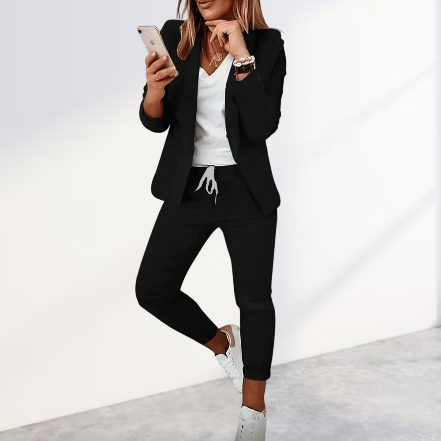 Women's Formal Blazer & Pants Set | Two Piece