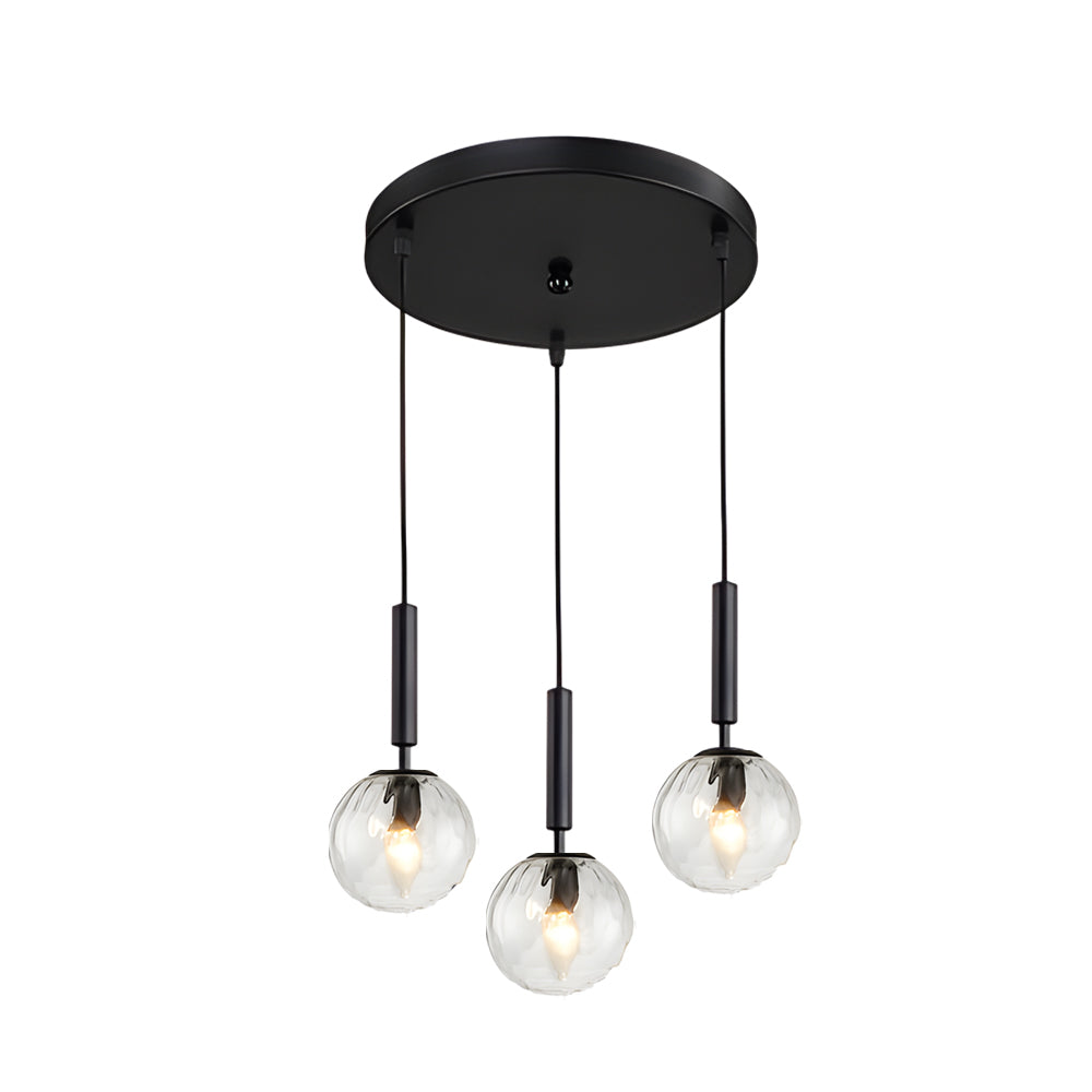 3-light Pendant Light for Kitchen Island – Modern Hanging Lamp for Dining Room and Kitchen