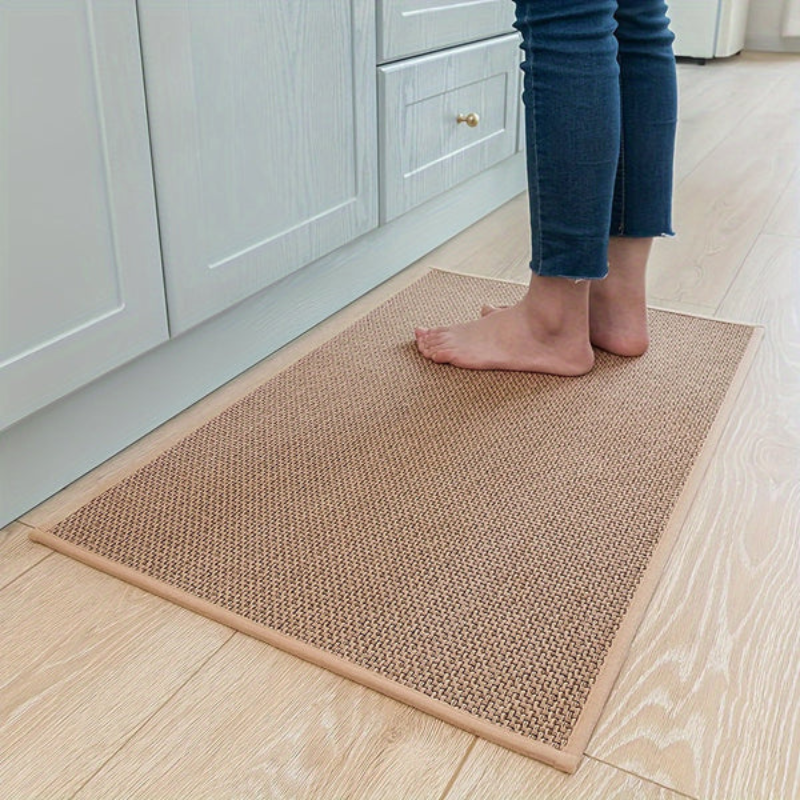 Non-slip Kitchen Rug – Woven Mat for Modern Kitchen Style and Comfort