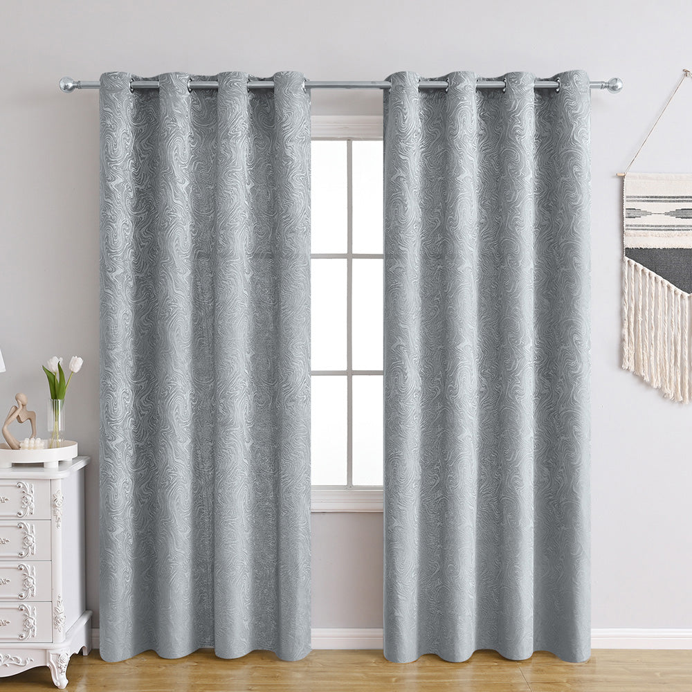 Blackout Curtains with Texture – Modern Accents for Your Living Room, Light-Blocking and Stylish