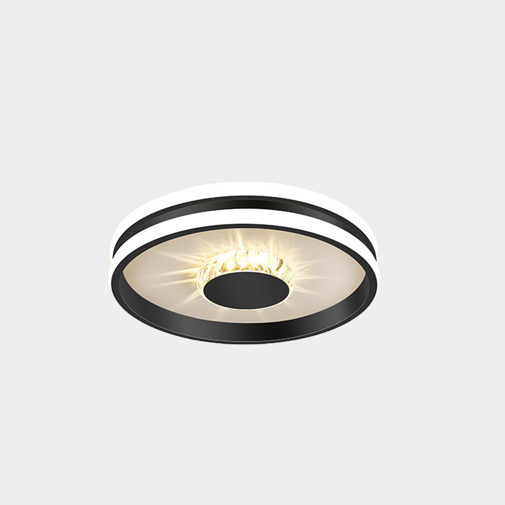 Gold-Finished LED Ceiling Light