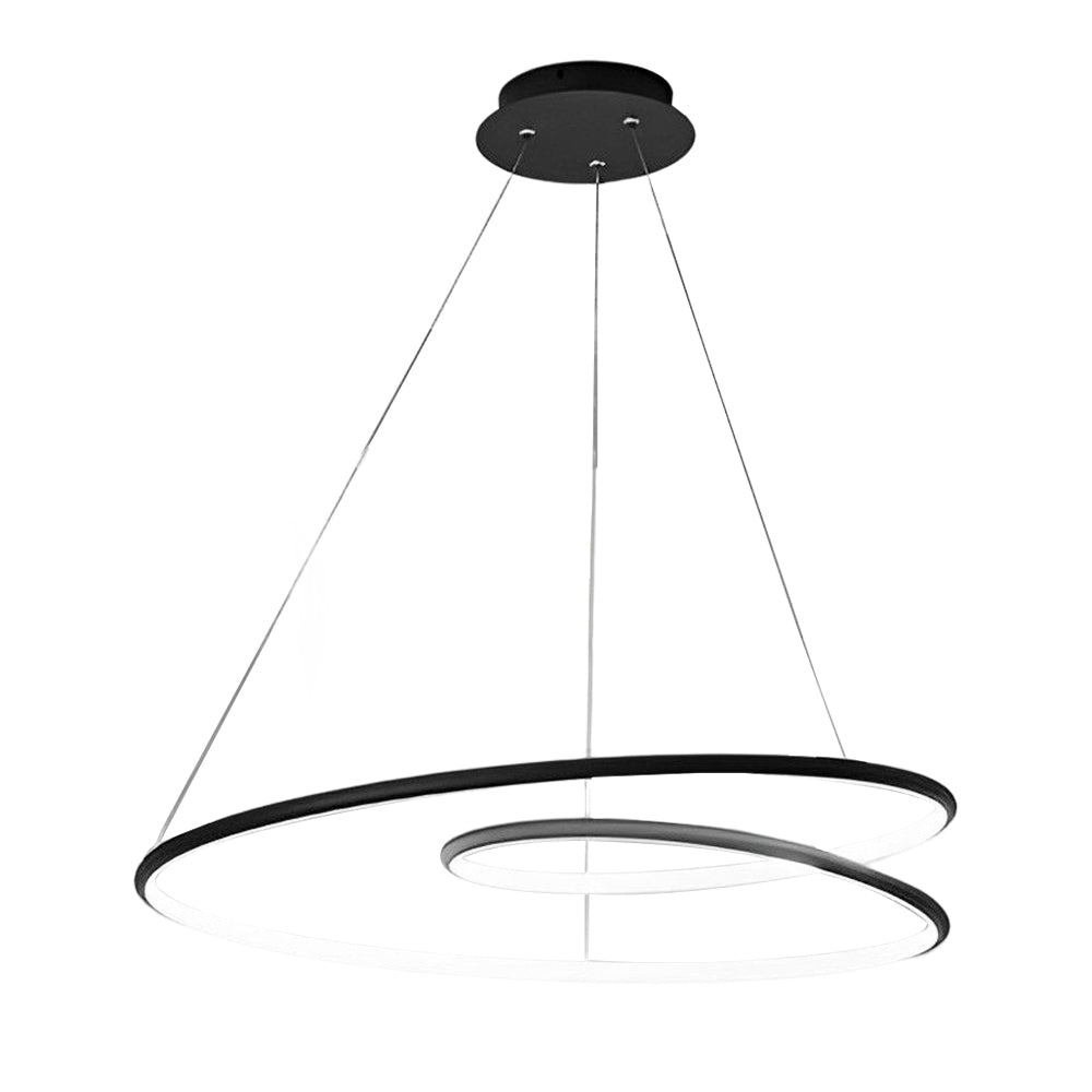 Modern LED Chandelier with Dimming Function – Pendant Light for Dining Room and Living Room