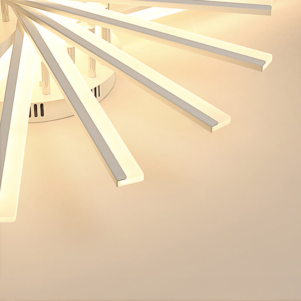 Sleek Nordic-Inspired LED Ceiling Light