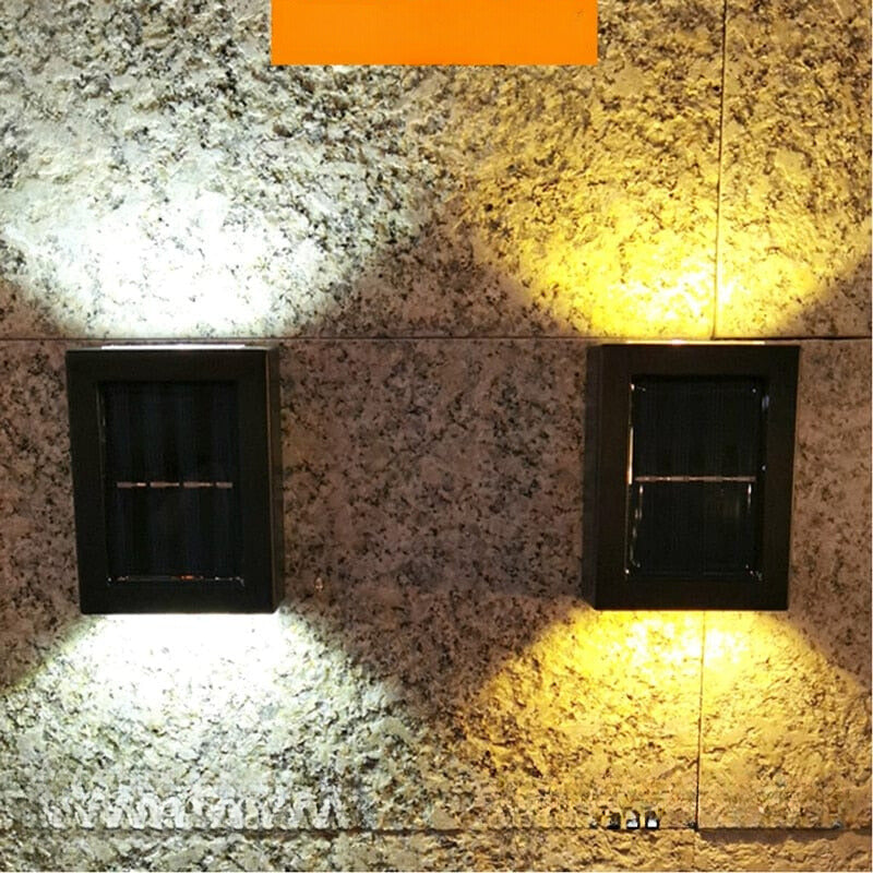 Solar Wall Light Outdoor – Energy-Efficient Solar Lamp for Terrace, Winter-Proof and Weather-Resistant